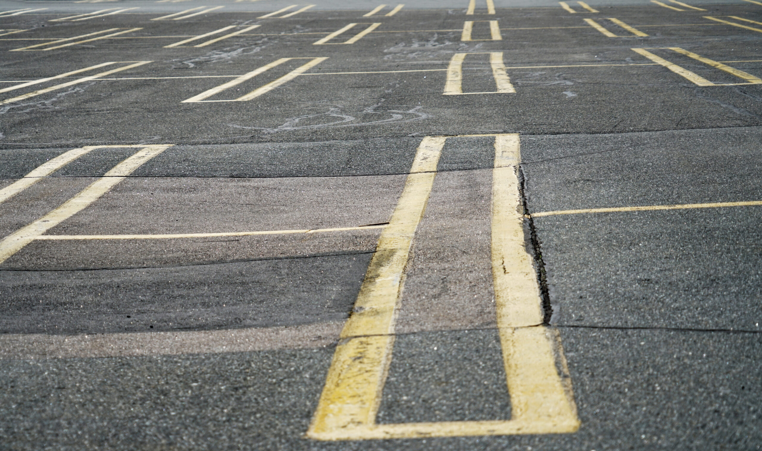 Cracked Parking lots