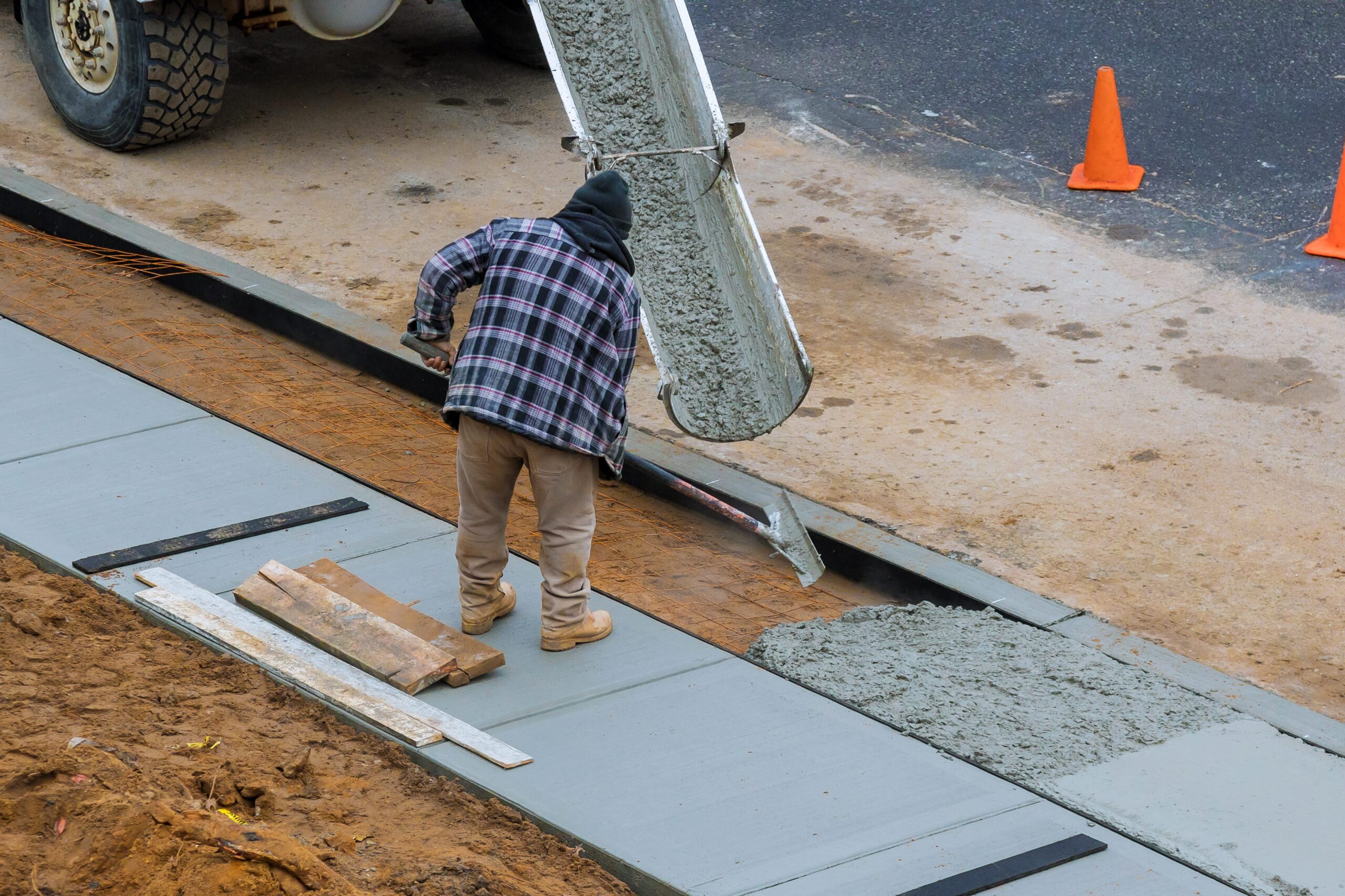 Stamped and Decorative Concrete Ideas for Modern Sidewalks