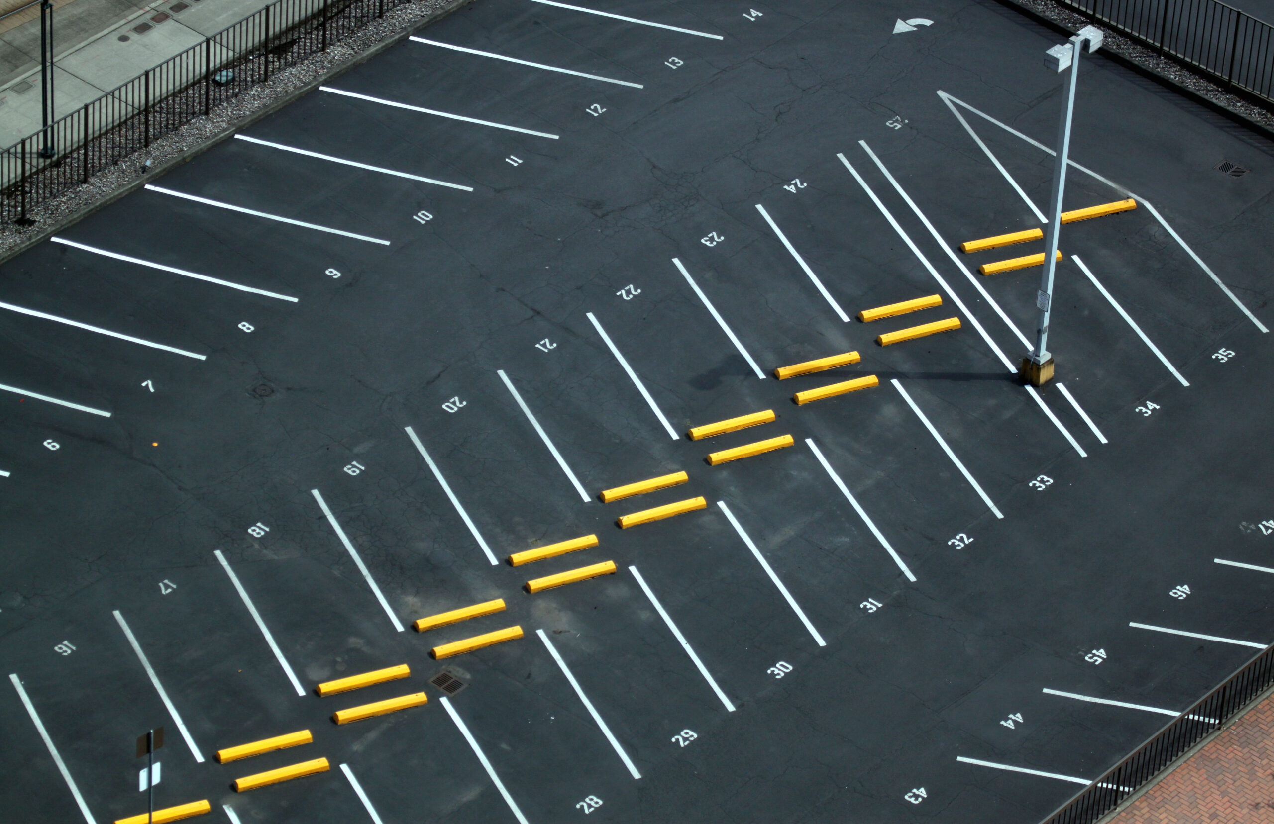 How Faded Striping Can Lead to Liability Lawsuits